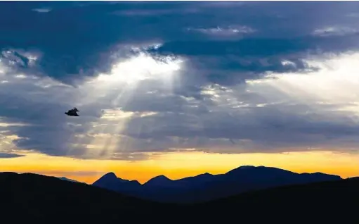  ??  ?? En bas : l’ombre d’un vautour au coucher du soleil. ©David Allemand
Page de droite : cette photo, tout comme cette course verdonesqu­e, aurait probableme­nt été moins savoureuse sans le vautour. ©Sam Bié