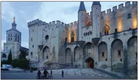  ??  ?? When a French pope was elected in 1309, the Catholic Church actually bought Avignon and built the imposing Palace of the Popes. Seven popes ruled from here for nearly a century. During this time, Avignon grew from a sleepy village into a thriving city. (© Rick Steves’ Europe)