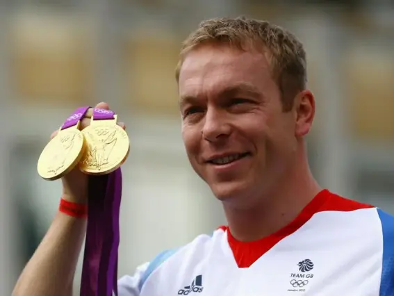  ??  ?? Olympic cycling champion Sir Chris Hoy is 41 today (GETTY IMAGES)