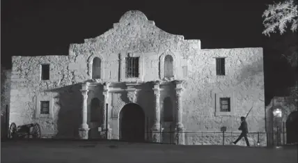  ?? ERIC GAY, AP FILE PHOTO ?? San Antonio will mark its tricentenn­ial in 2018 with a series of events, along with a display that will include the keys to the Alamo.