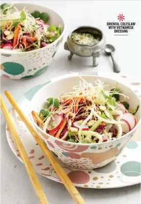  ?? ?? * ORIENTAL COLESLAW WITH VIETNAMESE DRESSING