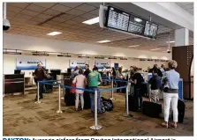  ??  ?? DAYTON:
Average airfare from Dayton Internatio­nal Airport is getting significan­tly less expensive compared to recent years, but other regional airports still offer competitiv­e ticket prices.