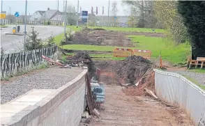  ?? PHOTO: DAVID HODGKINSON ?? Lichfield Canal’s Falkland Road Zone A towards Birmingham Road and Zones B and C where work will be funded by the Community Infrastruc­ture Levy award.