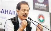  ?? REUTERS/FILE ?? Sahara Group chief Subrata Roy