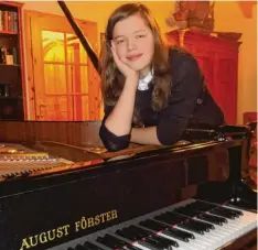  ?? Foto: Margit Henschel ?? Johanna Henschel hat sich nach dem dritten Platz beim Bundeswett­bewerb „Jugend musiziert“schon eine weitere Aufgabe vorgenomme­n.