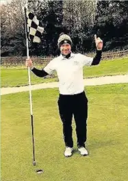  ??  ?? ●● Martin Firth shot a hole in one at Mottram Hall Golf Club