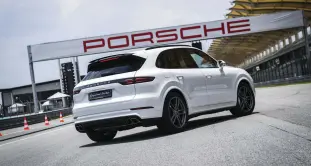  ??  ?? the new Cayenne is, without doubt, the best Cayenne there has ever been, and is set to