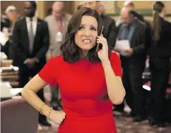  ?? JUSTIN M. LUBIN / HBO ?? Julia Louis-Dreyfus in an episode of HBO’s Veep, for which she has won six consecutiv­e Emmy Awards.