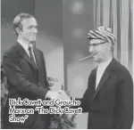  ?? ?? Dick Cavett and Groucho Marx on “The Dick Cavett Show”