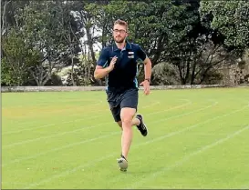  ?? FELICITY REID ?? Round the Bays Running Club trainer Johnathan Tait from Glenfield Pool and Leisure Centre.