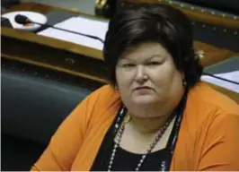  ?? © belga ?? Minister Maggie De Block.