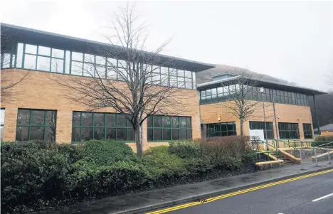  ??  ?? Rhondda Cynon Taf Council offices, Clydach Vale.