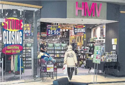  ?? ANDREW VAUGHAN THE CANADIAN PRESS FILE PHOTO ?? Management professor Christian Stadler says HMV’s new owners need to carve out a niche to ensure a future for the company.