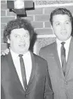  ??  ?? Marty Allen with comedy partner Steve Rossi in 1965.