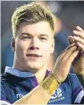  ??  ?? Huw Jones: scored twice in victory over England.