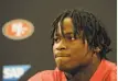  ?? Jeff Chiu / Associated Press ?? Linebacker Reuben Foster’s health and off-field issues impacted his draft position.