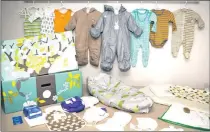  ??  ?? Baby boxes have been used for 75 years in Finland, where the government provides one for every parent-to-be.