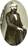  ??  ?? Karl Marx (1818-1883) in un ritratto fotografic­o del 1861