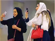  ??  ?? Women attend a concert by Yanni in Riyadh recently. The decision to reopen theaters is part of the wide-ranging reforms initiated by Saudi Crown Prince Mohammed bin Salman. (Reuters)