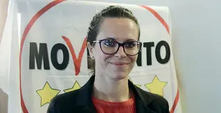  ??  ?? Consiglier­a Erika Baldin del Movimento Cinque stelle è entrata in consiglio regionale