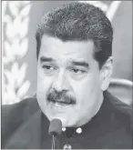  ??  ?? Nicolas Maduro