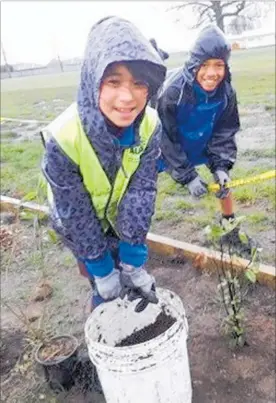  ?? Photo / Supplied ?? The Kids Greening Taupo¯ programme aims to reach all children in the Taupo¯ district.