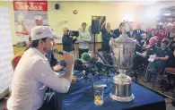  ?? AP FILE ?? Graham McDowell, left, was among three major champions from Northern Ireland who sparked interest in the British Open returning to Royal Portrush.