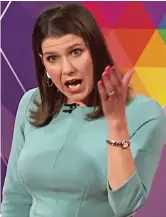  ??  ?? Pressure: Jo Swinson was savaged on last week’s Election Question Time