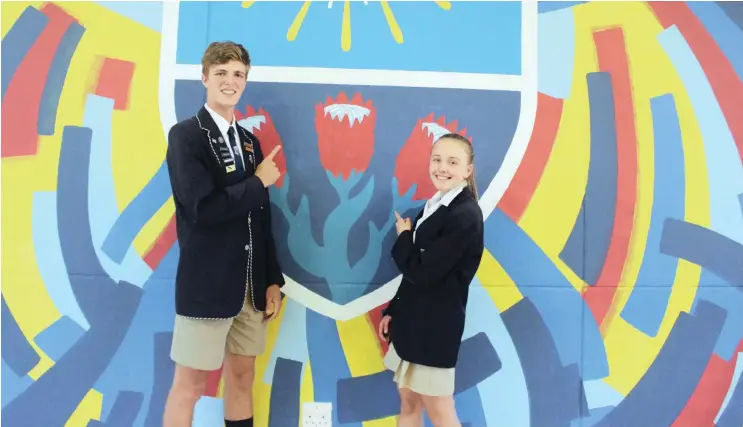  ?? PICTURE: SUPPLIED ?? DF Malan High Grade 12 pupils Erik van Graan and Dané van Rooyen’s journey started when they took part in a Marine Science Discoverer’s course at Two Oceans Aquarium in 2017.