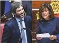  ??  ?? NUOVE CARICHE
Alla Camera, Roberto Fico, 43 (M5S). Al Senato, Maria Elisabetta Alberti Casellati, 71 (Forza Italia).