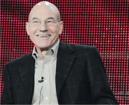  ??  ?? Sir Patrick Stewart is scheduled to host a Just for Laughs gala in July at Place des Arts. The acclaimed actor of stage and screen also has a comic touch, which will be in evidence in the coming U.S. comedy series Blunt Talk. Stewart will play a British newscaster who comes to work in Los Angeles.