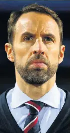  ??  ?? England boss Gareth Southgate