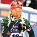  ??  ?? Laura Dahlmeier ist mit sich und ihren Resultaten zum Auftakt des Olympia-Winters mit sich im Reinen.