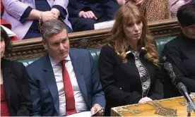  ?? Photograph: House of Commons/PA ?? Keir Starmer and his deputy, Angela Rayner, during prime minister's questions last week.