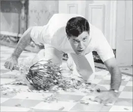  ?? L.A. Library ?? JERRY LEWIS in 1964’s “The Disorderly Orderly,” directed by Frank Tashlin.