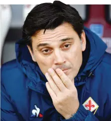  ?? GETTY ?? Vincenzo Montella, 45 anni, è tornato a Firenze lo scorso aprile