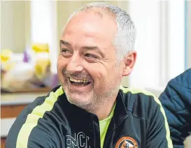  ??  ?? Ray McKinnon is delighted by the spirit in the Dundee United camp.