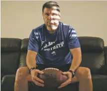  ?? NEW MEXICAN FILE PHOTO ?? St. Michael’s football coach Joey Fernandez on Monday was named New Mexico’s 11-man football coach of the year by the National Federation of State High School Associatio­ns.