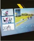  ?? Foto: Christof Paulus ?? Die Radler auf ihren Heimtraine­rn beim virtuellen Rennen.