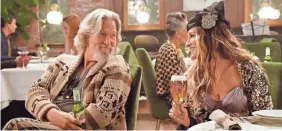  ?? LESTER COHEN/GETTY IMAGES FOR STELLA ARTOIS ?? Jeff Bridges, left, and Sarah Jessica Parker bring back a few of their iconic roles for Stella Artois’ commercial.