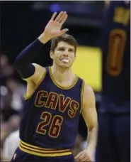  ?? ASSOCIATED PRESS FILE ?? The Cavaliers are expected to make an offer to keep Kyle Korver in Cleveland.