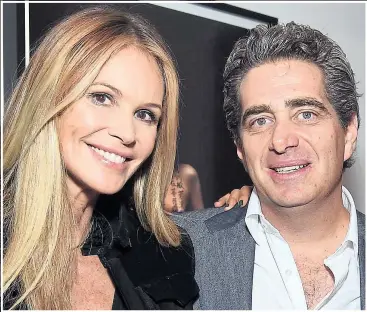  ??  ?? Elle Macpherson has moved out of the home she shared with husband Jeffrey Soffer