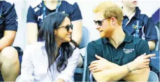  ??  ?? Im September 2017 zeigten sich Meghan und Harry erstmals zusammen in der Öffentlich­keit.