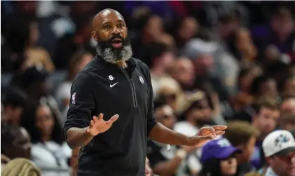  ?? Photograph: Rusty Jones/AP ?? Jacque Vaughn has been part of the Nets coaching staff since 2016.