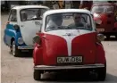 ??  ?? El Isetta original. Llegó en 1958.