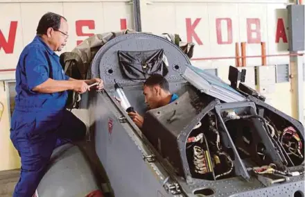  ??  ?? Through partnershi­ps formed by the Hawk programme, BAE Systems has supported the creation of more than 7,000 jobs in Malaysia and the developmen­t of a leading aerospace industry.