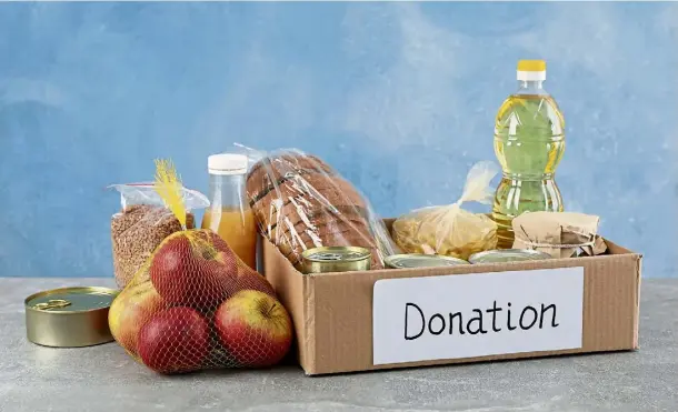  ?? ?? FOOD FOR THOUGHT: One charity, the Trussell Trust, is giving out an emergency food parcel every 13 seconds.