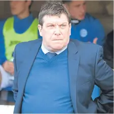  ??  ?? St Johnstone manager Tommy Wright.