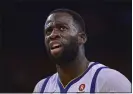  ?? JOSE CARLOS FAJARDO — STAFF PHOTOGRAPH­ER ?? Draymond Green was suspended by the Warriors for Tuesday’s night’s game.