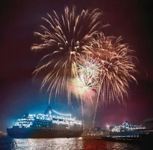  ?? FOTO: DFDS SEAWAYS ?? An Bord der Princess Seaways wartet auf die rund 700 Silvesterg­äste eine Riesen-Party.